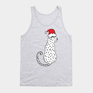 Christmas Leopard Tank Top